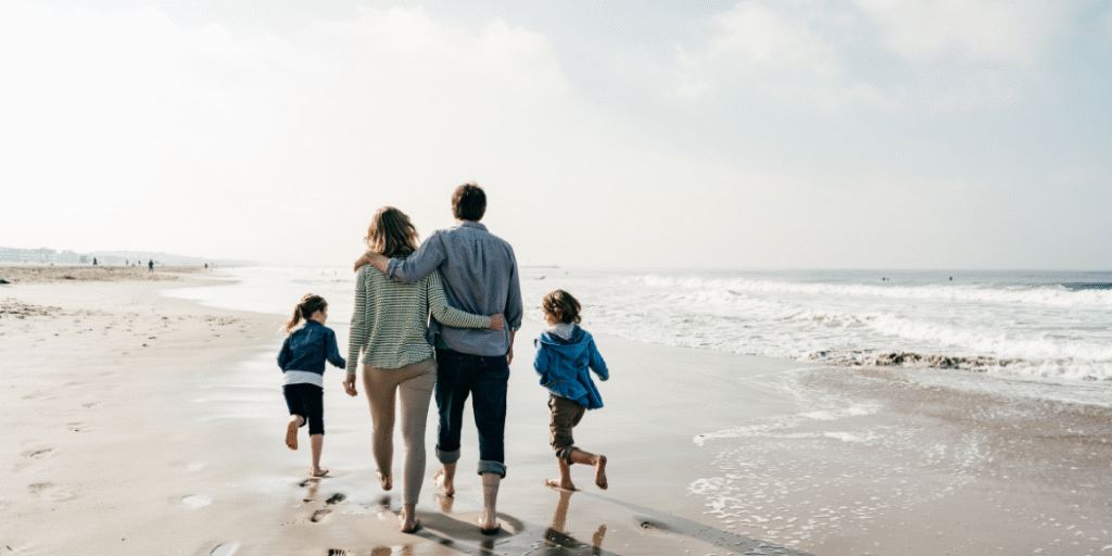 Happy family enjoying time together after buying a home with The Napolitano Team in Vaughan